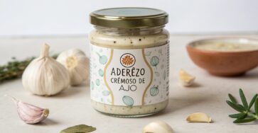 Aderezo cremoso de ajo