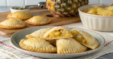 Empanaditas caseras dulces y rellenas de pi a al h