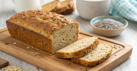 Pan de avena y ch a sin harina
