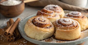 Rollos de canela caseros