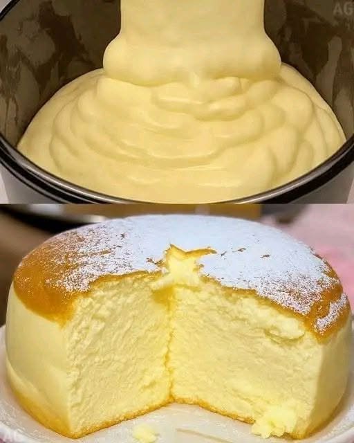 Bolo Japonês de Queijo