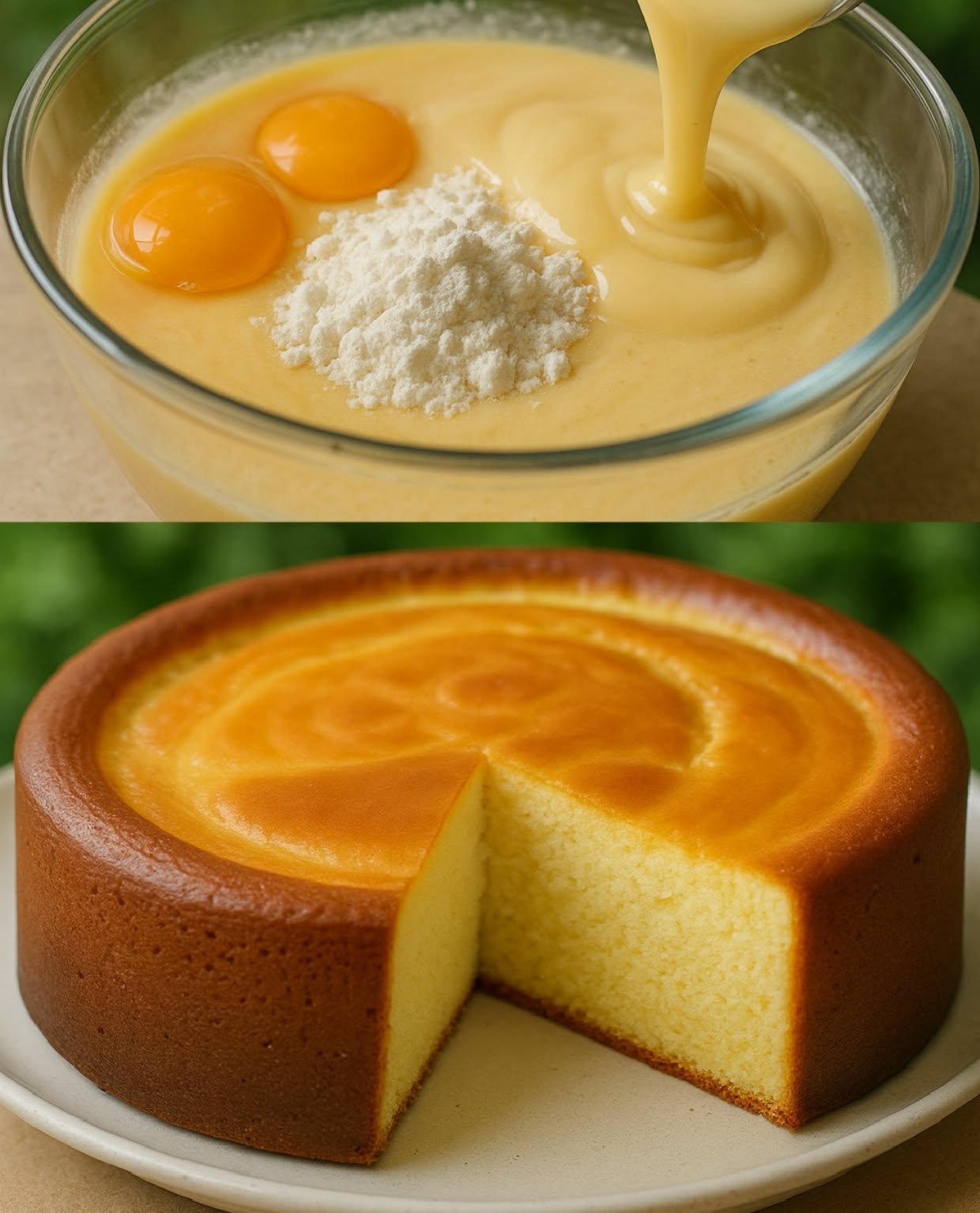 Bolo de Leite Condensado