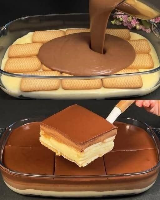 Gâteau froid aux biscuits Maria